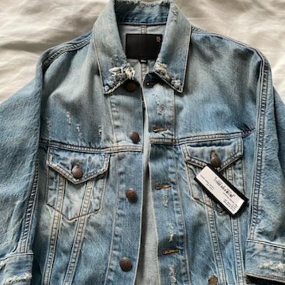 R13 Jean jacket new with tags - Picture 4 of 7